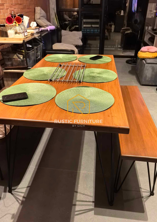 BETTINA HAIRPIN DINING SET