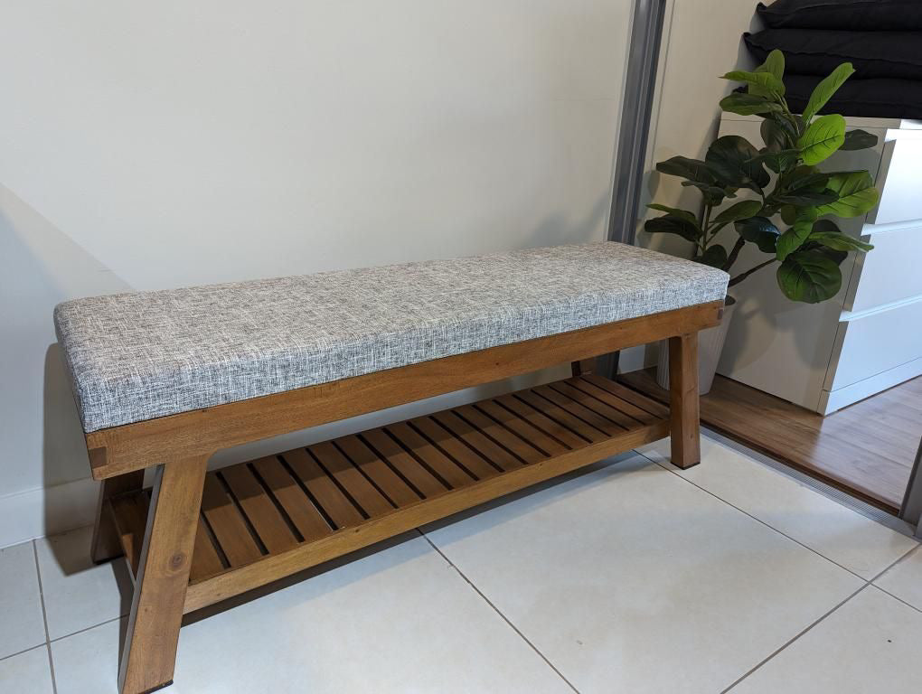 OLLIE SHOE RACK BENCH