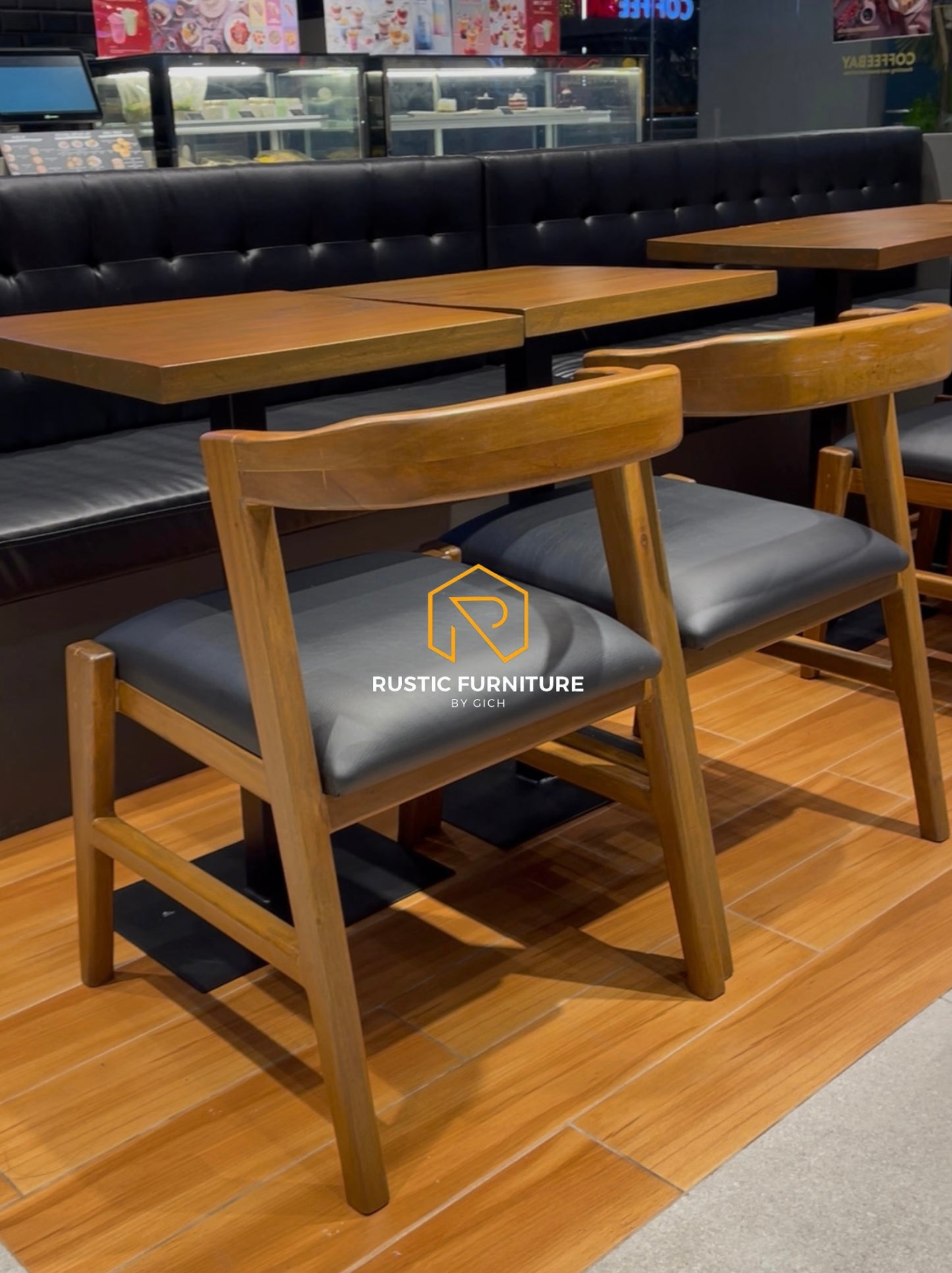 KATARINA SOLID CHAIRS (PADDED SEAT)