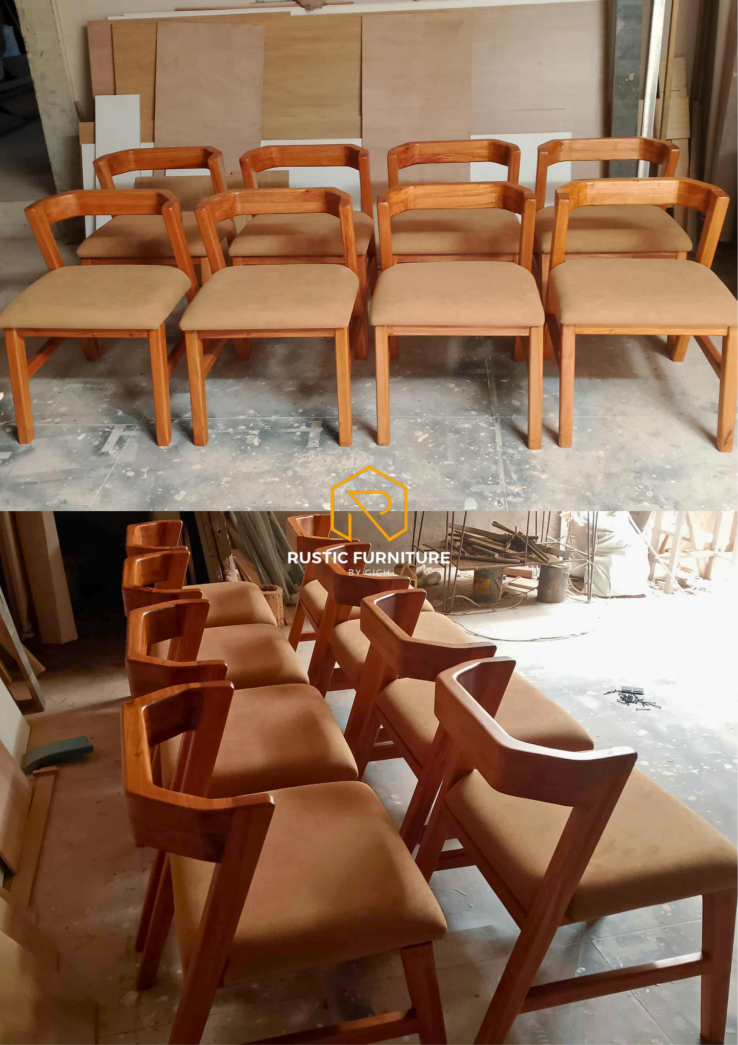KATARINA SOLID CHAIRS (PADDED SEAT)