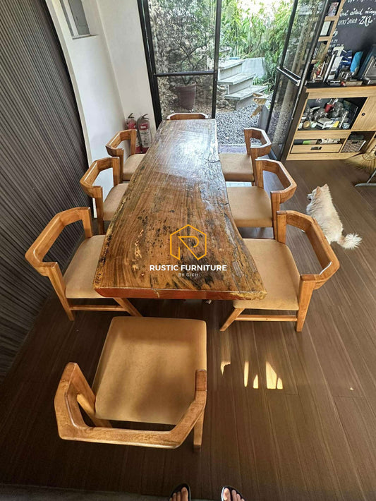 KATARINA SOLID CHAIRS (PADDED SEAT)