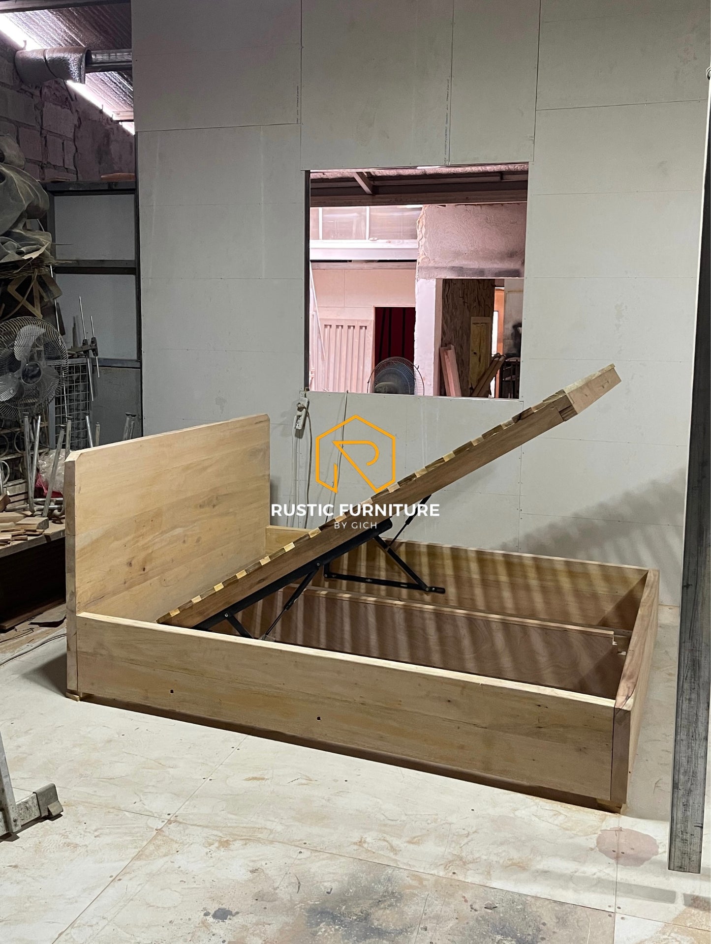 KENJI LIFT-UP STORAGE BED (REGULAR)