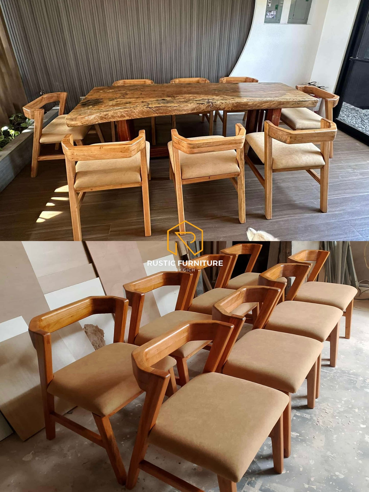 KATARINA SOLID CHAIRS (PADDED SEAT)