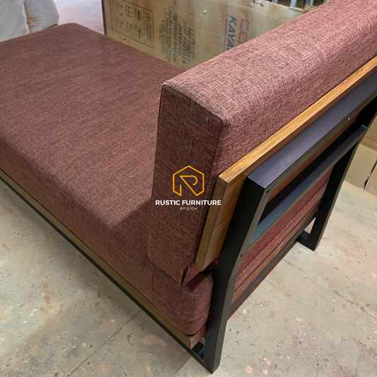 MITZI MINI INDUSTRIAL COUCH