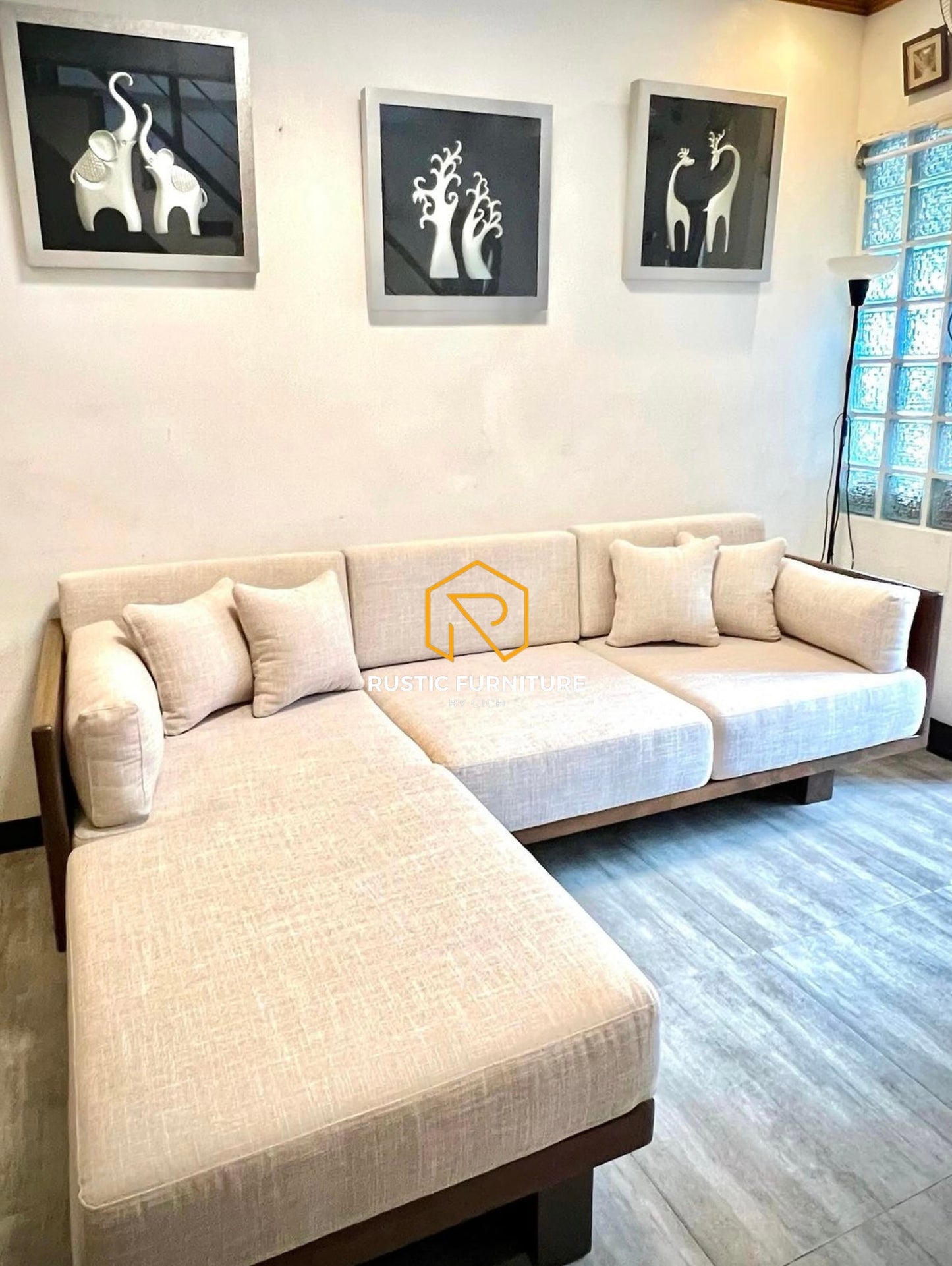 ALFIE L-SHAPED SOFA (THICKER VERSION)