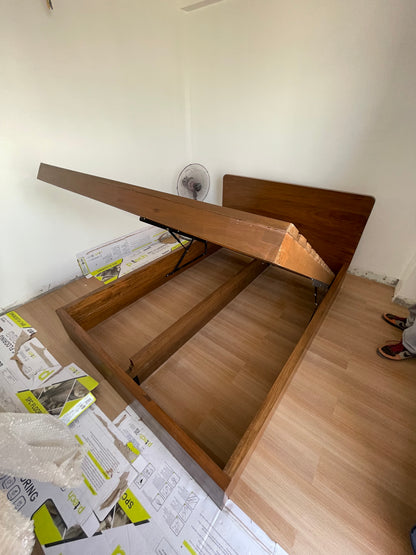 KENJI LIFT-UP STORAGE BED (REGULAR)
