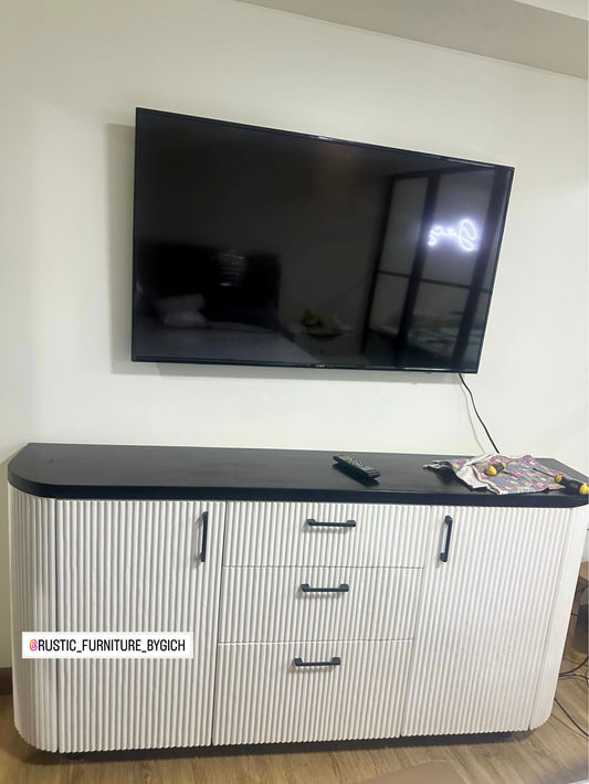 ODETTE DUAL TONE BUFFET TABLE