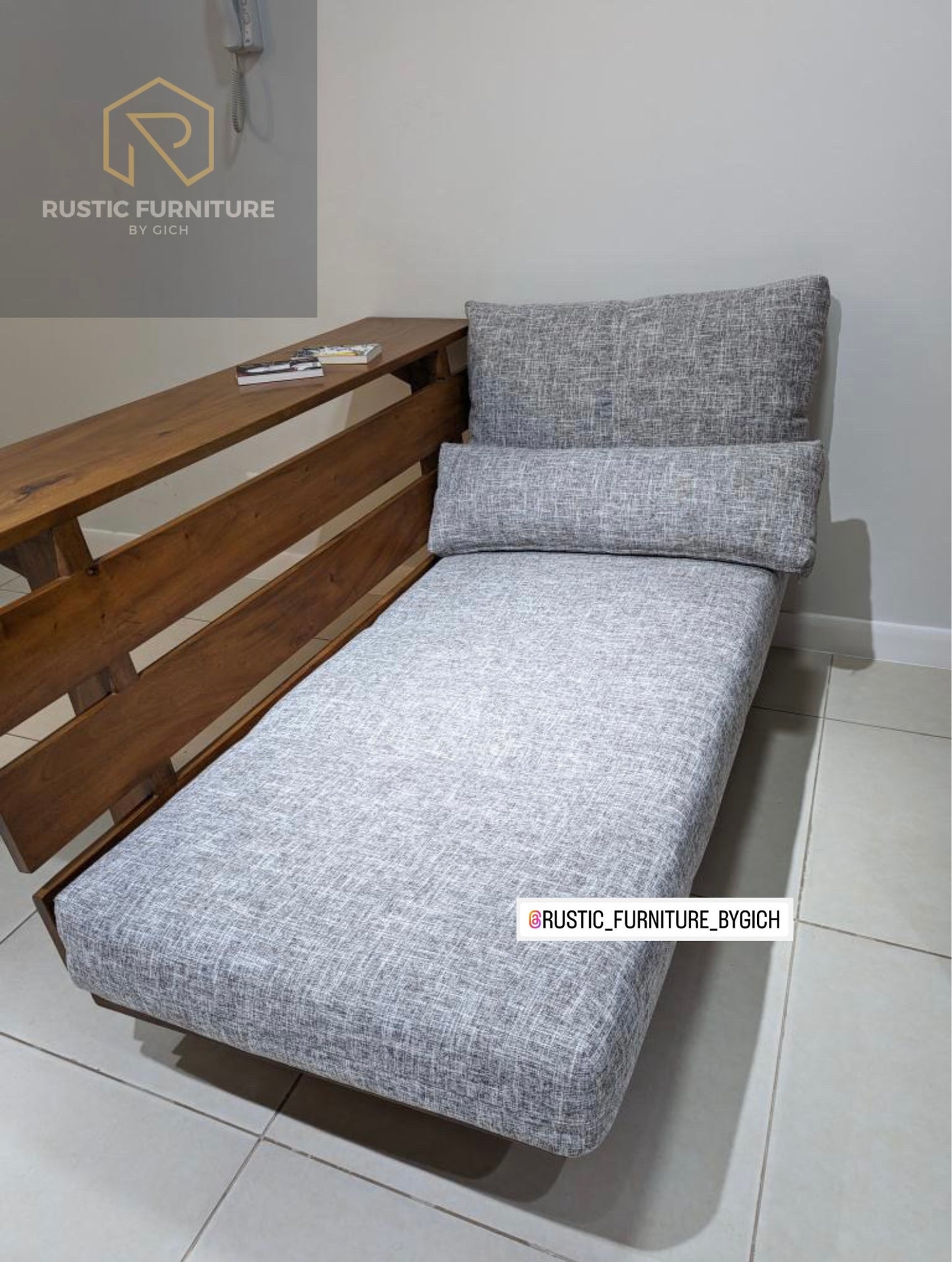 NIKKI MULTIFUNCTIONAL COUCH WITH BACKDESK AND TABLE
